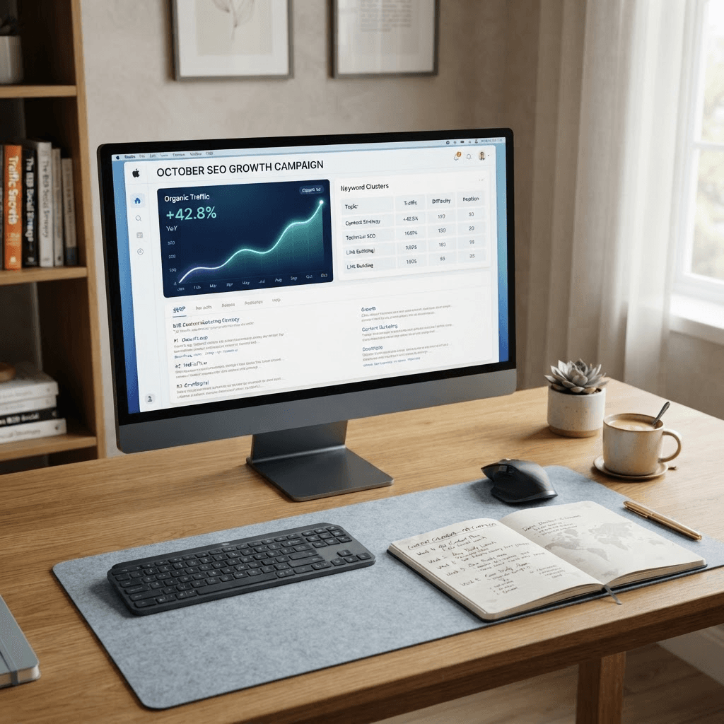 SEO 与广告运营服务视觉